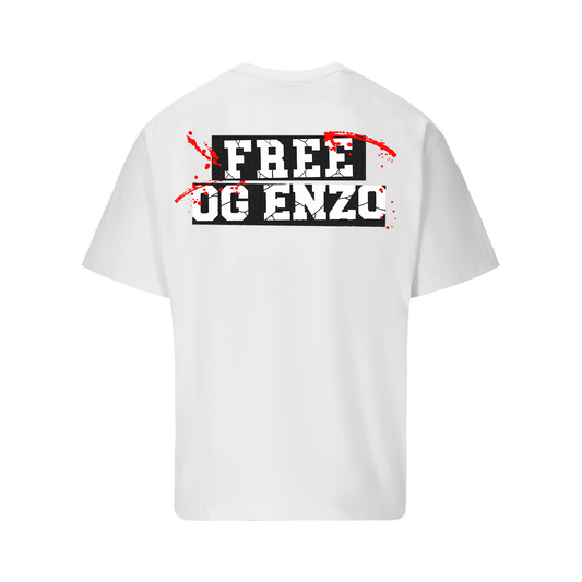 FREE ENZO TSHIRT BIAŁY
