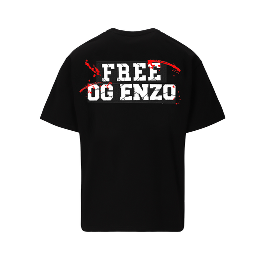 FREE ENZO TSHIRT CZARNY